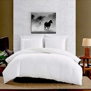 Frye White Denim Comforter Set